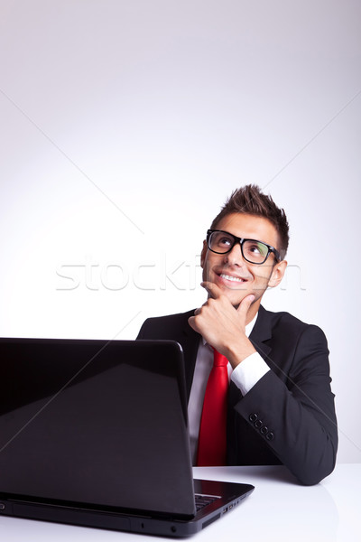day dreaming young business Stock photo © feedough