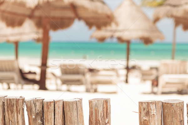 Мексика солнце морем океана синий Сток-фото © feedough