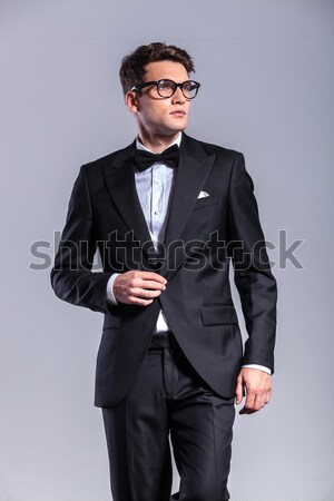handsome business man holding his hands in pocket  Stock photo © feedough