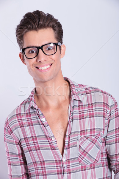 casual man with a nice smile Stock photo © feedough