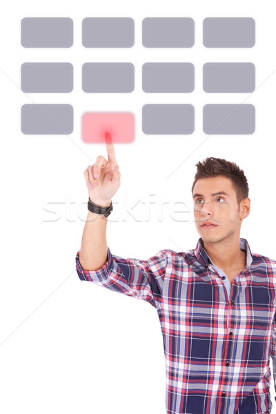 man making a choice Stock photo © feedough