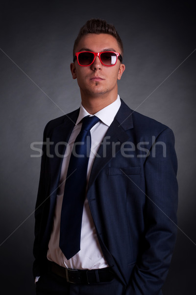 Confident young business man Stock photo © feedough
