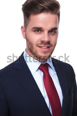 handsome business man Stock photo © feedough