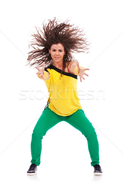dancer with hands towards camera Stock photo © feedough