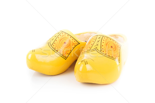 authentic dutch wooden shoes