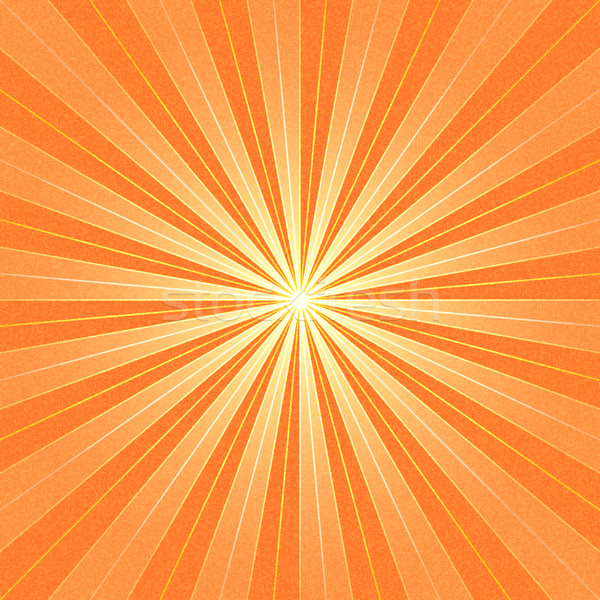 Pomarańczowy promień słońca żółty hałasu efekt tekstury Zdjęcia stock © feelisgood