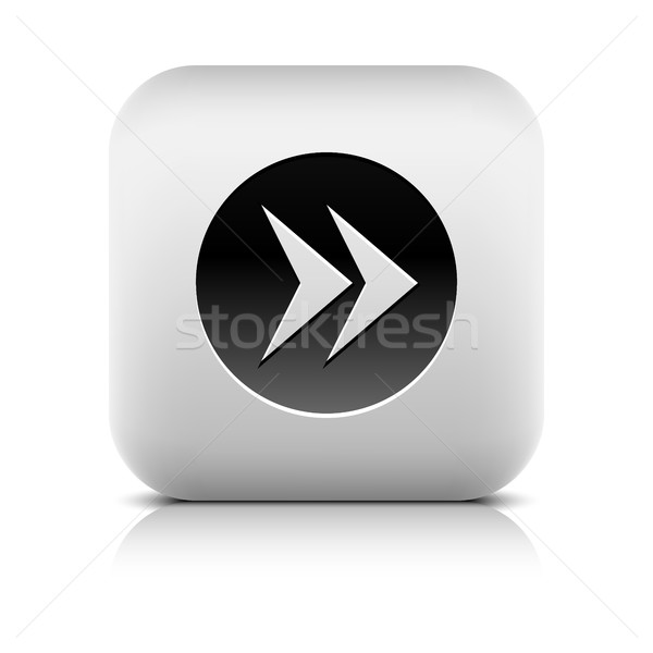 Web icon with black arrow sign in circle Stock photo © feelisgood