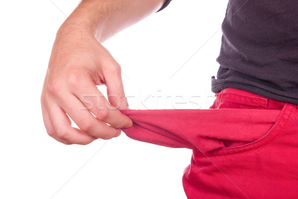 empty pocket Stock photo © feelphotoart