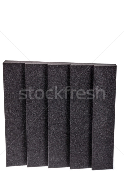Stock photo: insulation for noise in music studio or acoustic halls  rooms or