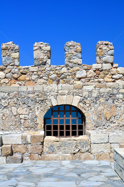 Stockfoto: Vestingwerk · venetiaanse · kasteel · Griekenland · reizen · Europa