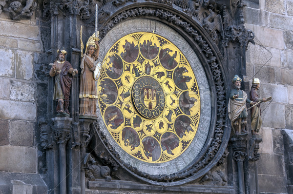 Astronomik saat takvim görmek Prag Çek Cumhuriyeti Stok fotoğraf © FER737NG