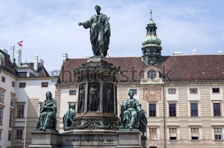 Emperor Franz II, Francis II statue. Stock photo © FER737NG