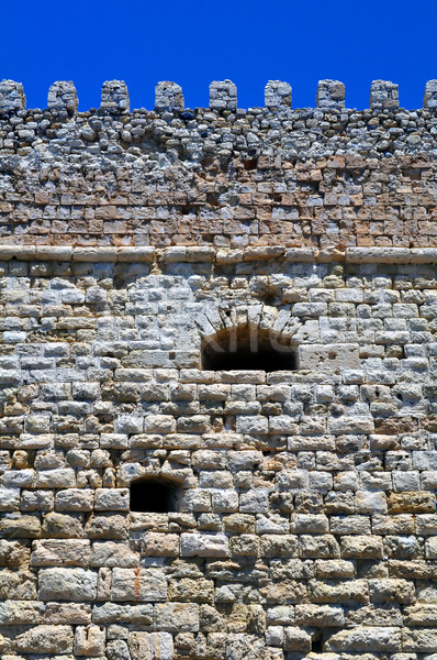 Fortyfikacja wenecki zamek Grecja podróży Europie Zdjęcia stock © FER737NG