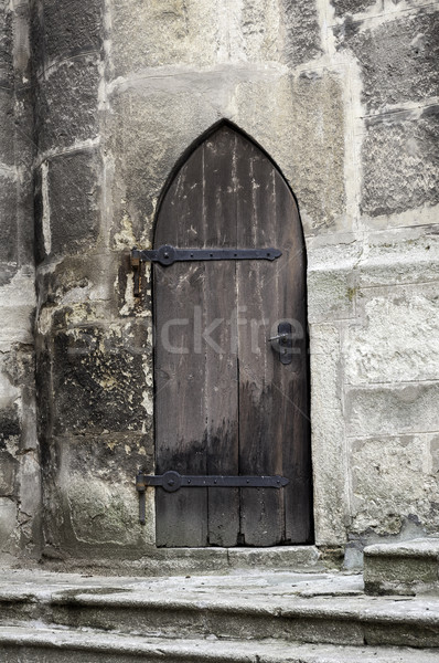 Gothic door. Stock photo © FER737NG