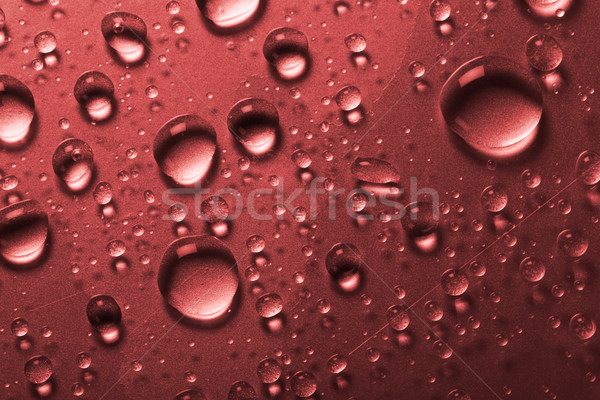 Kroplami wody szkła powierzchnia tekstury charakter burzy Zdjęcia stock © Fesus