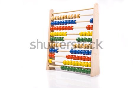 Stock foto: Abacus · Holz · Hintergrund · Rechner · Tool · finanziellen