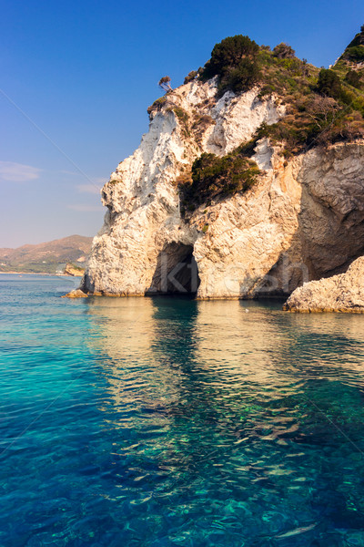 Mooie zee landschappen zakynthos eiland Griekenland Stockfoto © Fesus