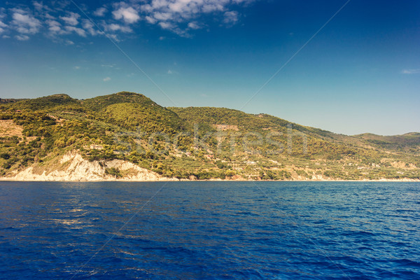 Mooie zee landschappen zakynthos eiland Griekenland Stockfoto © Fesus