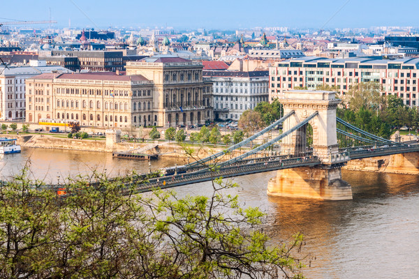 Stock photo: Budapest in summer