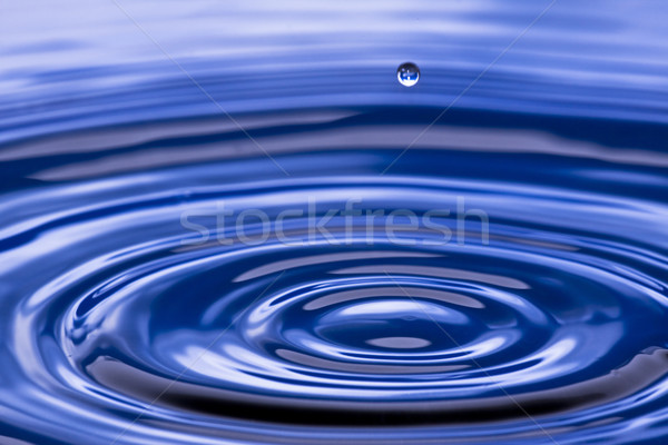 Wassertropfen abstrakten Natur Regen trinken Welle Stock foto © Fesus