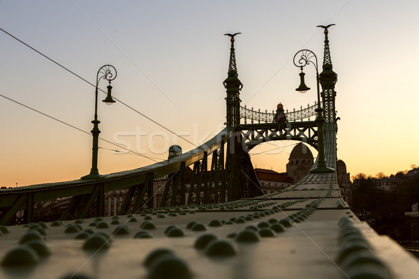 Stock photo: Liberty Bridge - Budapest, Hungary 