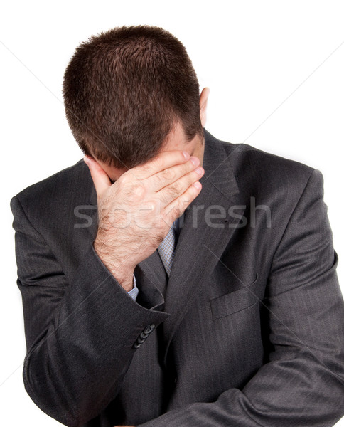 Worried businessman Stock photo © Fesus