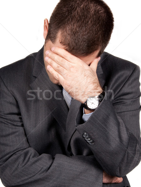 Worried businessman Stock photo © Fesus