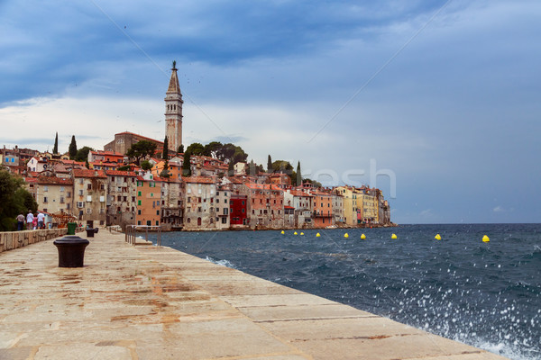 Stock photo: Wonderful romantic old town of Rovinj