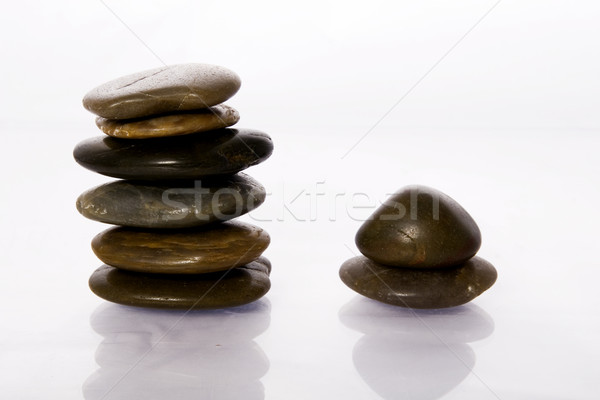 Stein Textur Medizin Frieden japanisch Gleichgewicht Stock foto © Fesus