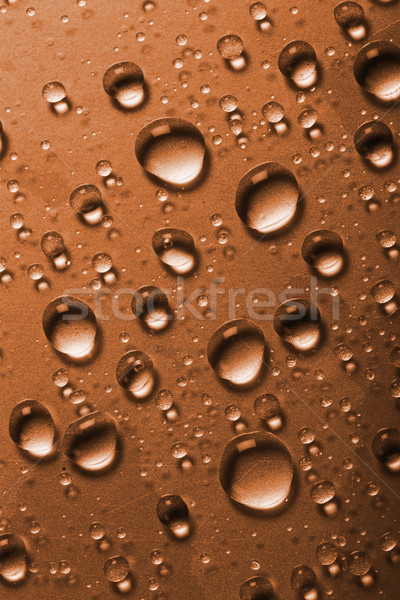 Gotas de agua vidrio superficie textura naturaleza tormenta Foto stock © Fesus