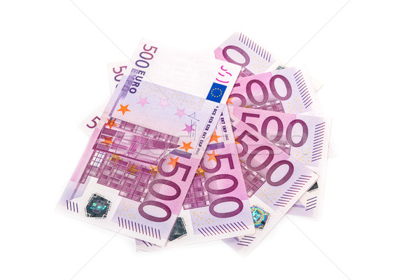 Euros argent banque affaires papier [[stock_photo]] © Fesus