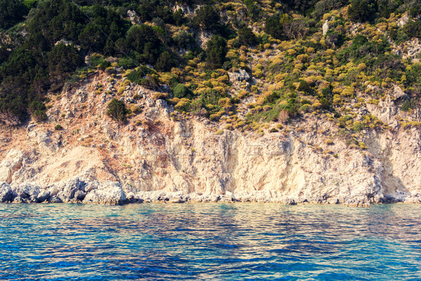 Mooie zee landschappen zakynthos eiland Griekenland Stockfoto © Fesus