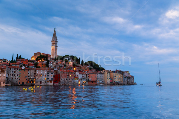 Stock photo: Wonderful romantic old town of Rovinj