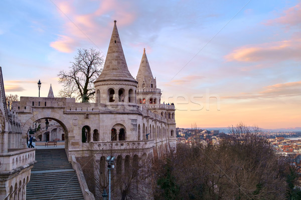 Fishermen's bastion in Budapest Stock photo © Fesus