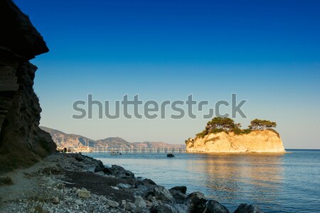 Agios Sostis, small island in Zakynthos Stock photo © Fesus