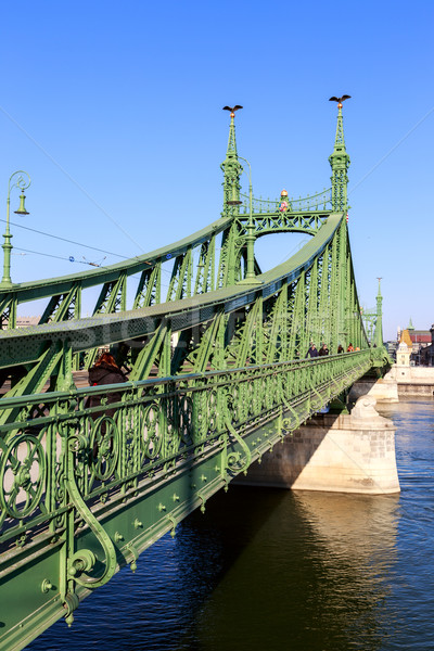Stock photo: Liberty Bridge in Budapest, Hungary