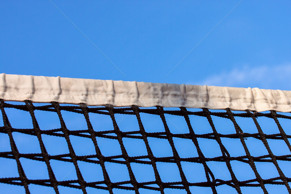 Tennis court net and sky Stock photo © Fesus