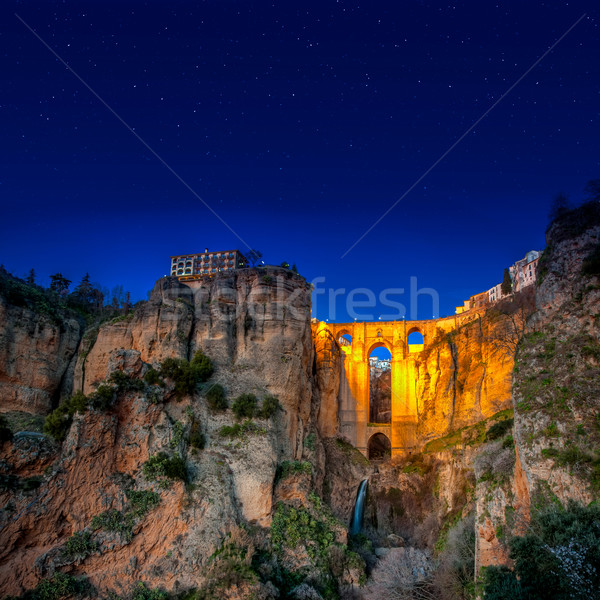 The village of Ronda in Andalusia, Spain.  Stock photo © Fesus