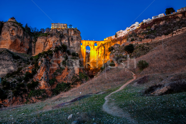 The village of Ronda in Andalusia, Spain.  Stock photo © Fesus