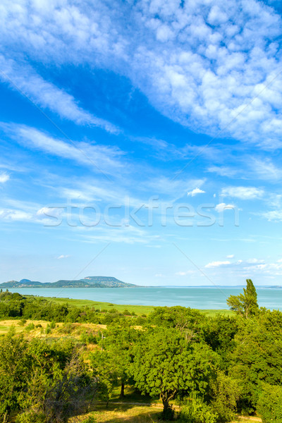 Landscape at Lake Balaton, Hungary Stock photo © Fesus