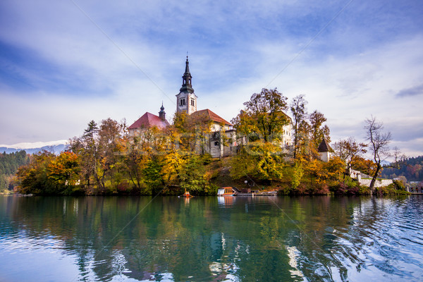 Bled with lake, Slovenia, Europe Stock photo © Fesus