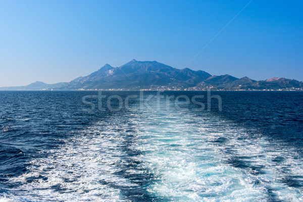 Mooie zee landschappen zakynthos eiland Griekenland Stockfoto © Fesus