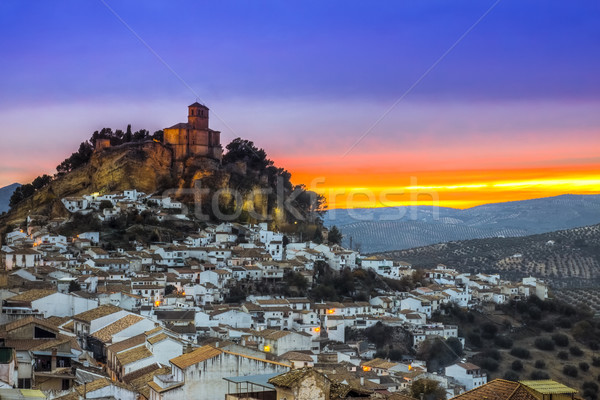 View over Montefrio in Granada, Spain Stock photo © Fesus