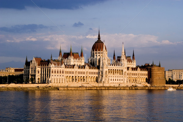 Parliament (Hungary-Budapest)  Stock photo © Fesus