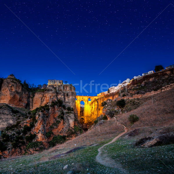 The village of Ronda in Andalusia, Spain.  Stock photo © Fesus
