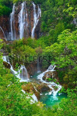 Plitvice lakes, Croatia Stock photo © Fesus