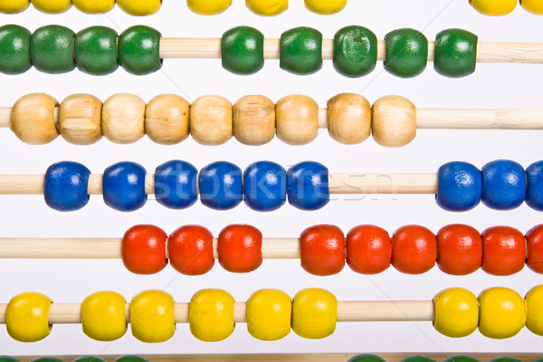 Abacus Holz Hintergrund Rechner Tool finanziellen Stock foto © Fesus