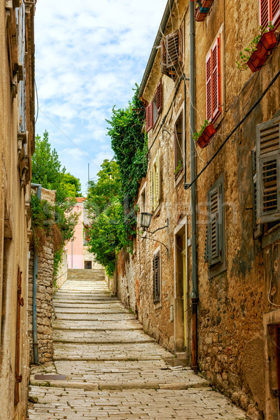 Narrow streets in Pula Stock photo © Fesus