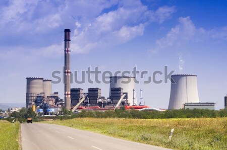 coal power plant  Stock photo © Fesus