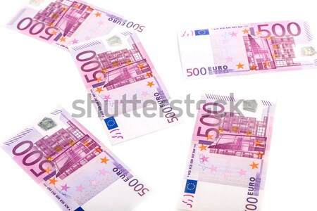 Euro geld bank business papier Stockfoto © Fesus